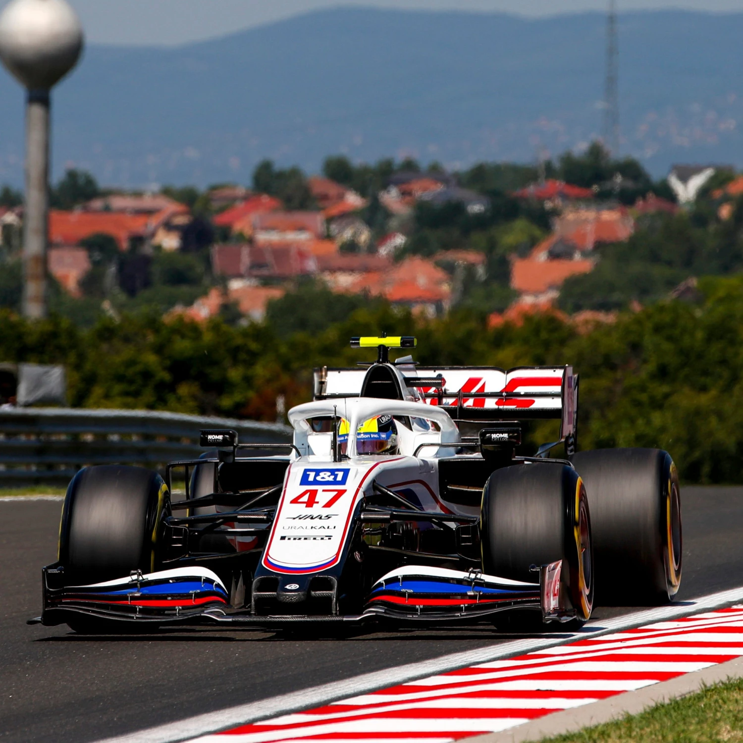 Haas Mick Schumacher 2021 Signed Photograph – Hungarian GP Haas 6 Haas Mick Schumacher 2021 Signed Photograph – Hungarian GP Haas