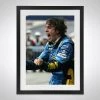 Renault Fernando Alonso 2005 Brazilian GP – James Moy Print
