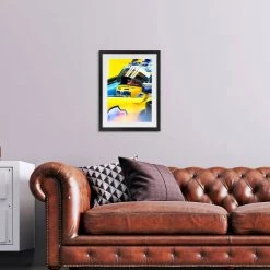 Renault Fernando Alonso 2006 Japanese GP Win – James Moy Print