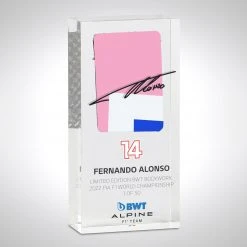 Alpine Fernando Alonso 2022 Bodywork In Acrylic – Limited Edition BWT Livery