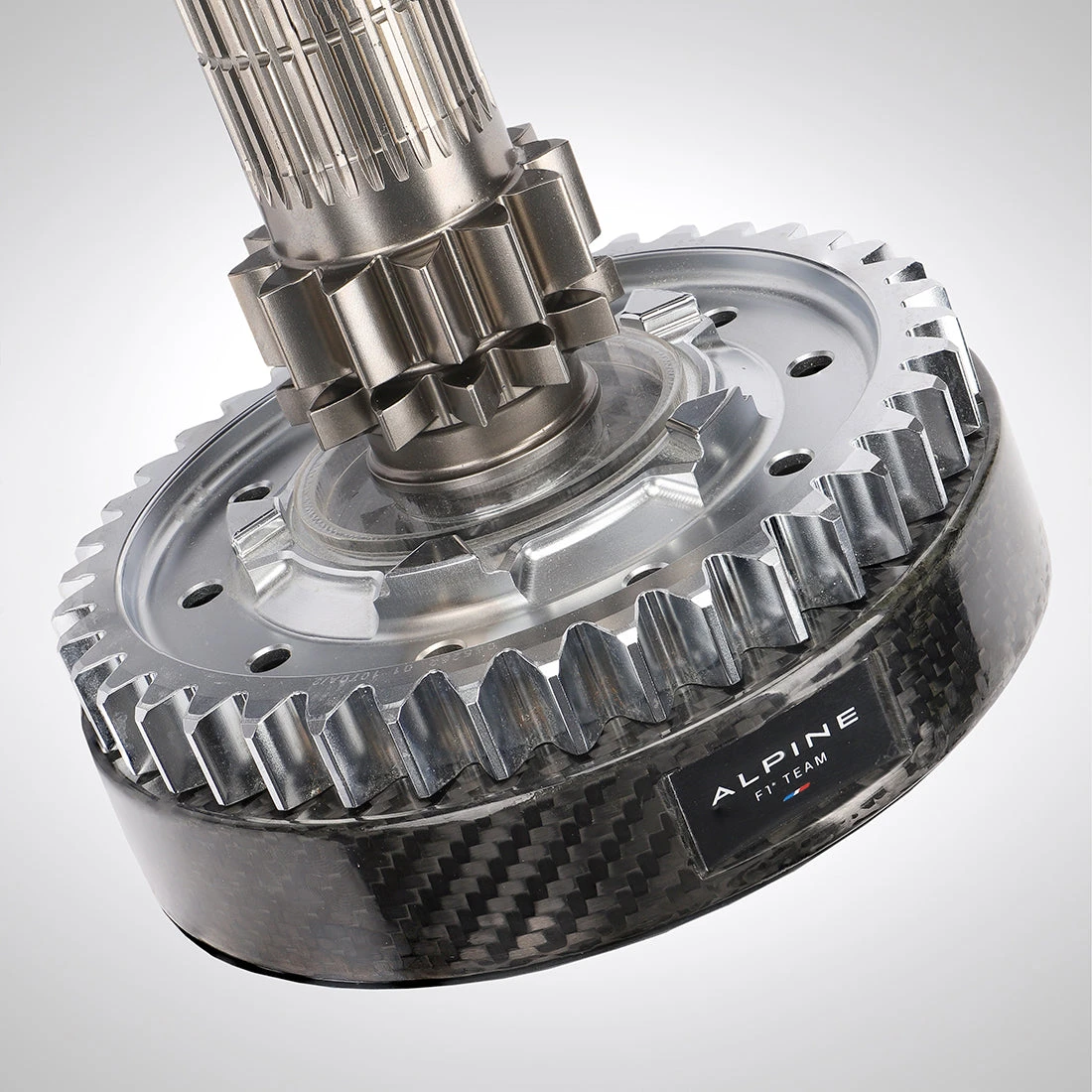 Alpine F1 Team Gear & Silver Layshaft Lamp 2 Alpine F1 Team Gear & Silver Layshaft Lamp