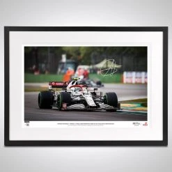 Alfa Romeo Alfa Romeo Antonio Giovinazzi 2021 Signed Photograph – Imola GP