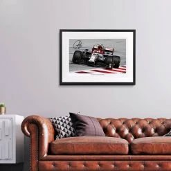 F1 Authentics Antonio Giovinazzi 2020 Framed Signed Photo – Styrian GP