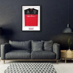 F1 Authentics Antonio Giovinazzi 2020 Framed Signed Polo Shirt 13 F1 Authentics Antonio Giovinazzi 2020 Framed Signed Polo Shirt