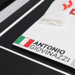 Alfa Romeo Antonio Giovinazzi 2021 Signed Race Used Nomex