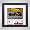 Alfa Romeo Zhou Guanyu 2022 Signed Bodywork & Photo Alfa Romeo