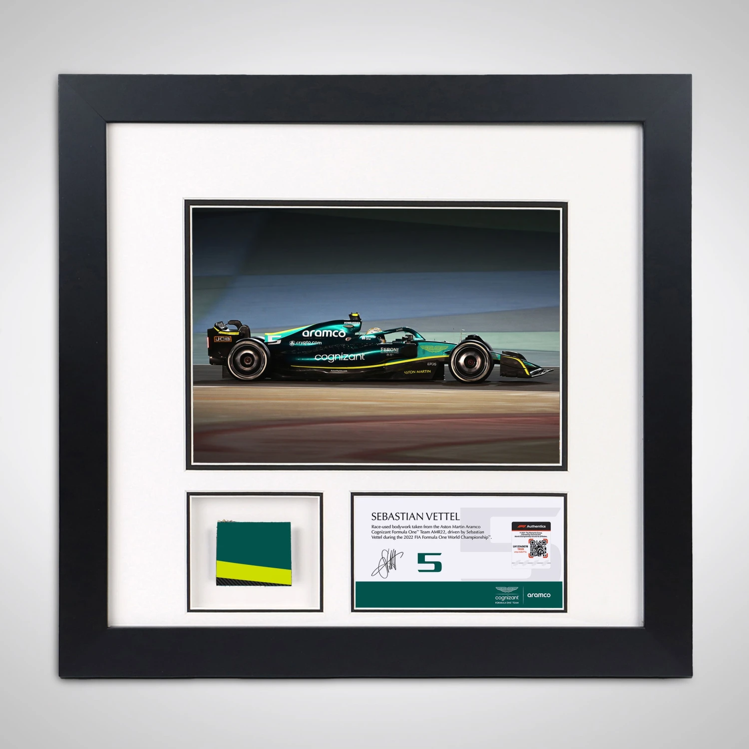 Aston Martin Aston Martin Sebastian Vettel 2022 Bodywork & Photo 1 Aston Martin Aston Martin Sebastian Vettel 2022 Bodywork & Photo