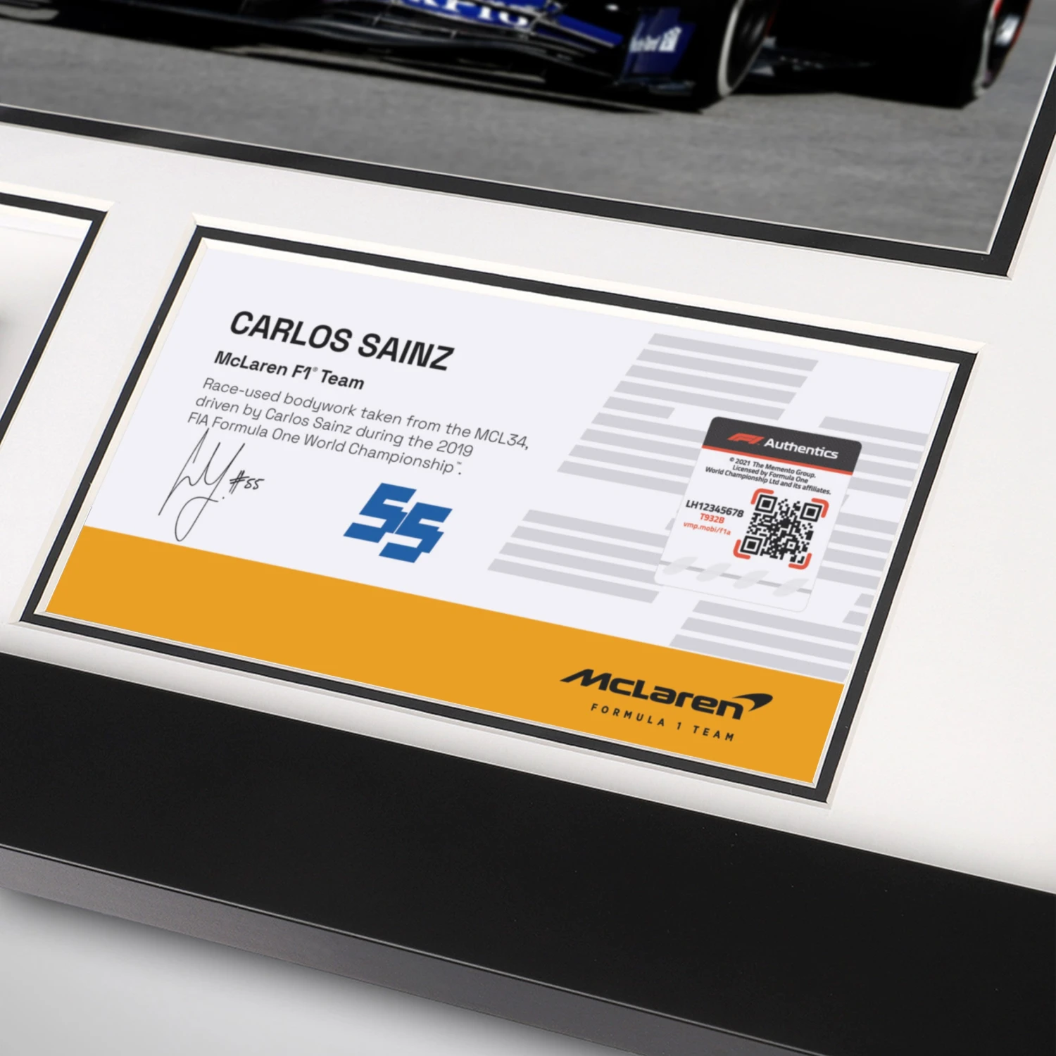 McLaren Carlos Sainz 2019 Bodywork & Photo 2 McLaren Carlos Sainz 2019 Bodywork & Photo