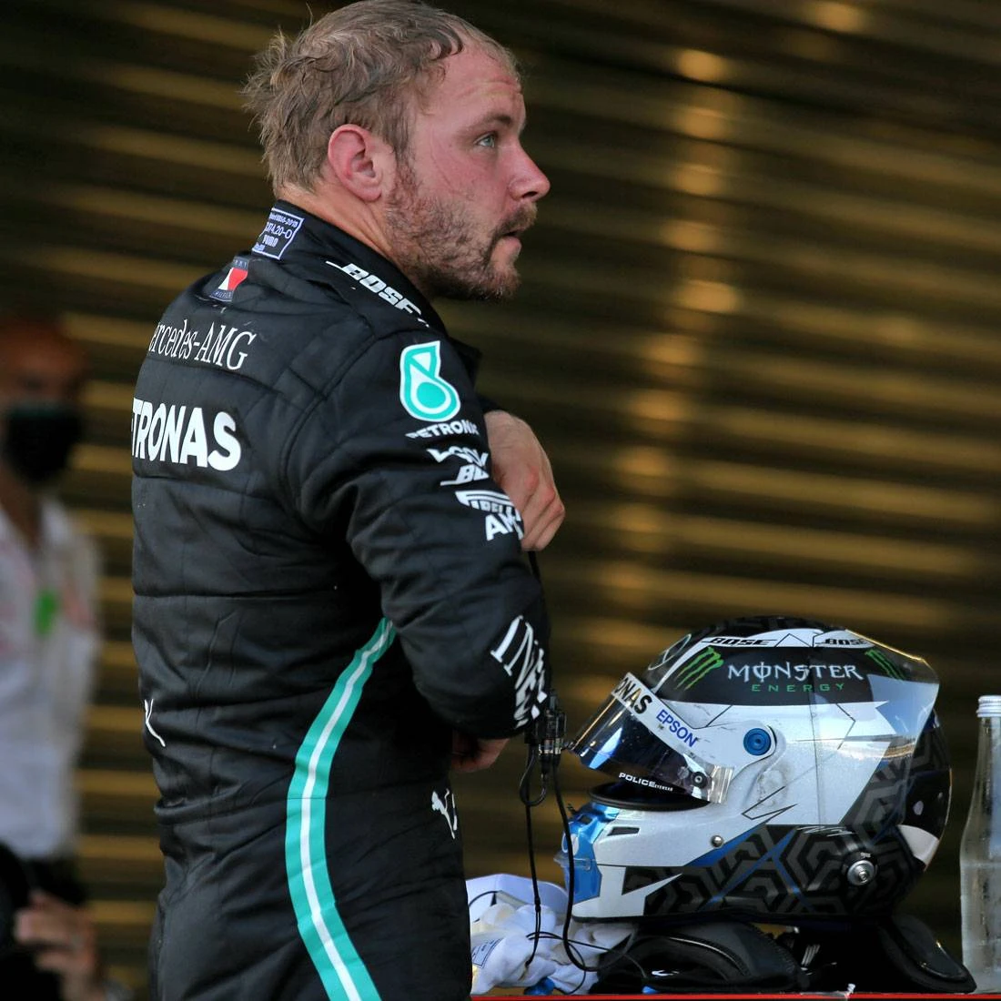 Mercedes-AMG Petronas Mercedes Valtteri Bottas 2020 Signed Official Replica Racesuit 4 Mercedes-AMG Petronas Mercedes Valtteri Bottas 2020 Signed Official Replica Racesuit