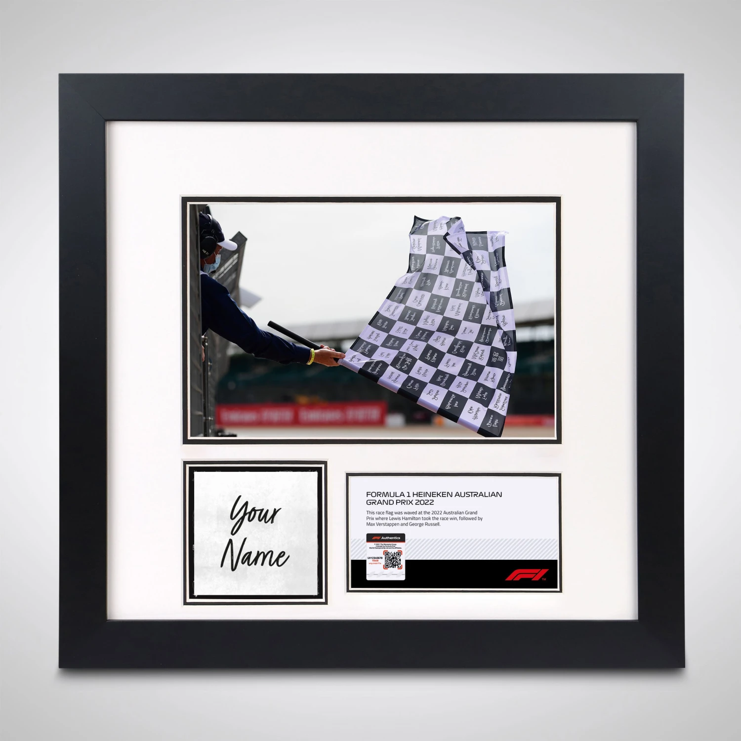 F1 Authentics Own The Chequered Flag – 2022 Australian Grand Prix Flags 7 F1 Authentics Own The Chequered Flag – 2022 Australian Grand Prix Flags