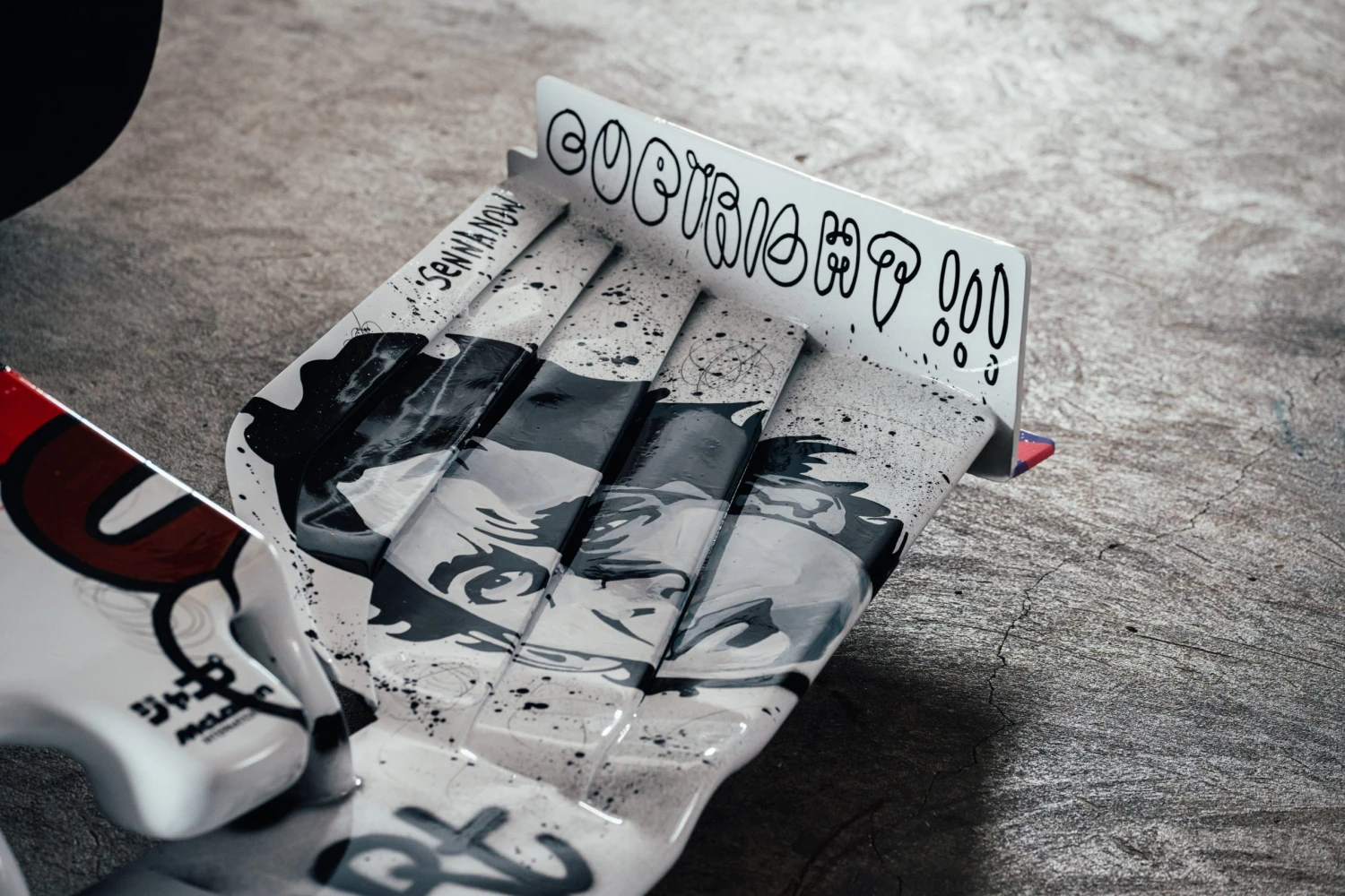 McLaren Ayrton Senna Art Show Car 2 McLaren Ayrton Senna Art Show Car