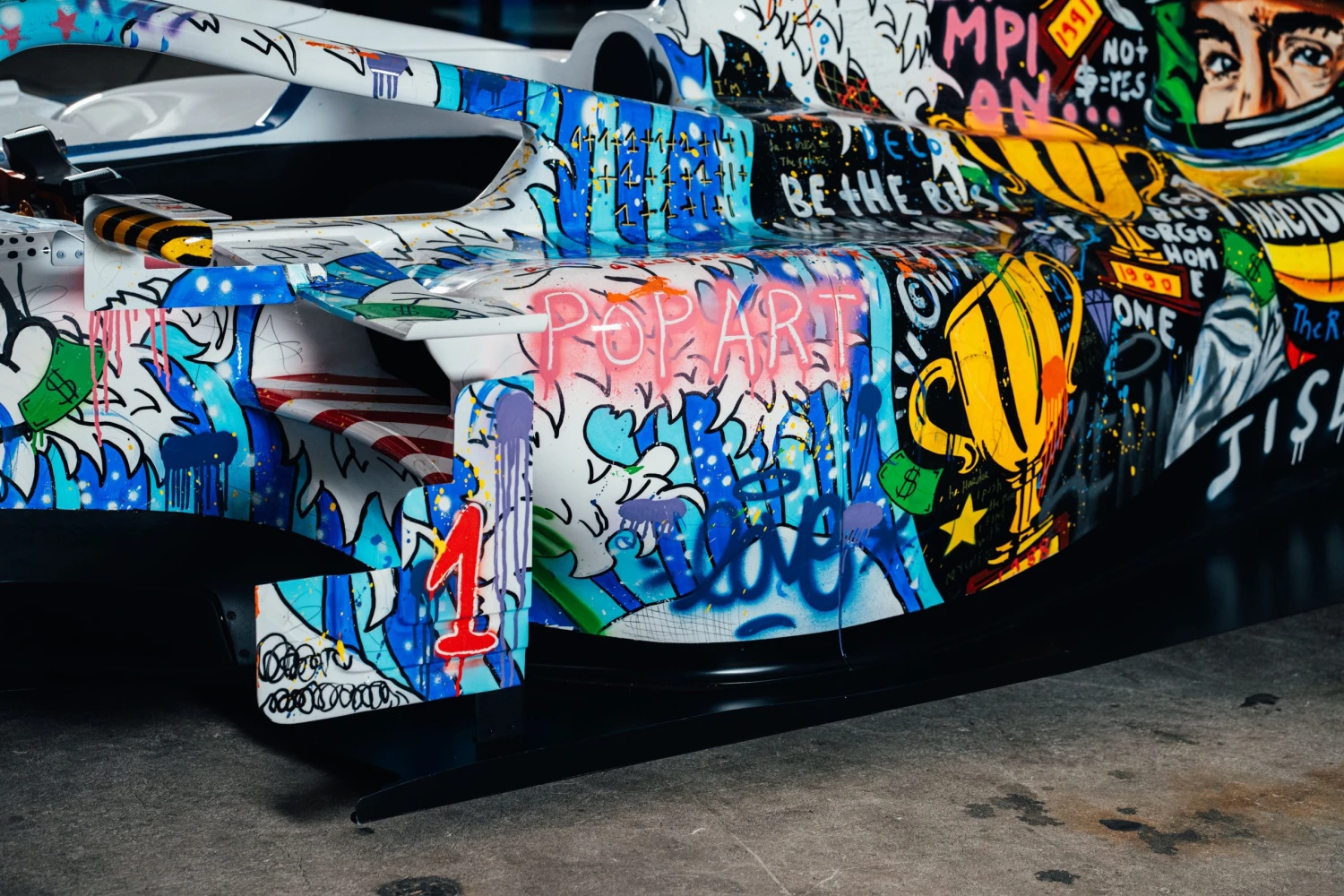 McLaren Ayrton Senna Art Show Car 4 McLaren Ayrton Senna Art Show Car