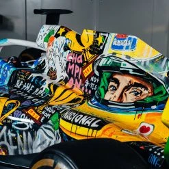 McLaren Ayrton Senna Art Show Car 30 McLaren Ayrton Senna Art Show Car