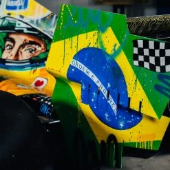 McLaren Ayrton Senna Art Show Car 32 McLaren Ayrton Senna Art Show Car