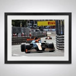 F1 Authentics Daniel Ricciardo 2021 Monaco GP – James Moy Print