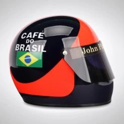 Team Archive Emerson Fittipaldi 1972 Signed 1:1 Official Replica Helmet