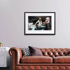 F1 Authentics Father's Day Gifts Esteban Gutiérrez Limited Edition Signed & Framed Photo - Mercedes-AMG Edition