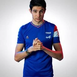 Alpine Esteban Ocon 2021 Signed Shirt