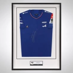Alpine Esteban Ocon 2021 Signed Shirt