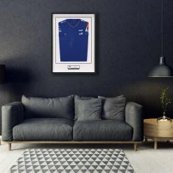 Alpine Esteban Ocon 2021 Signed Shirt