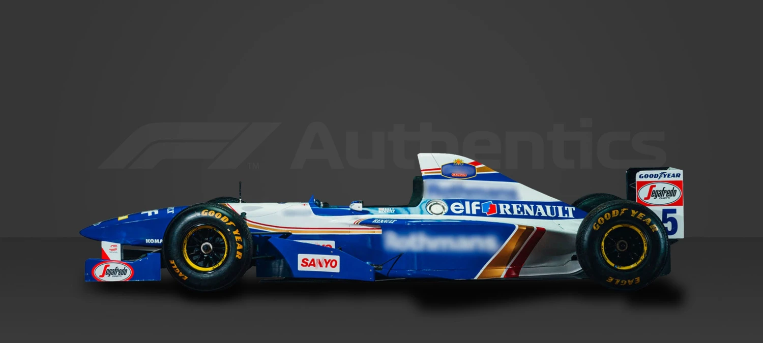 Official Williams 1995 FW17 Show Car With Damon Hill Race Suit 13 Official Williams 1995 FW17 Show Car With Damon Hill Race Suit