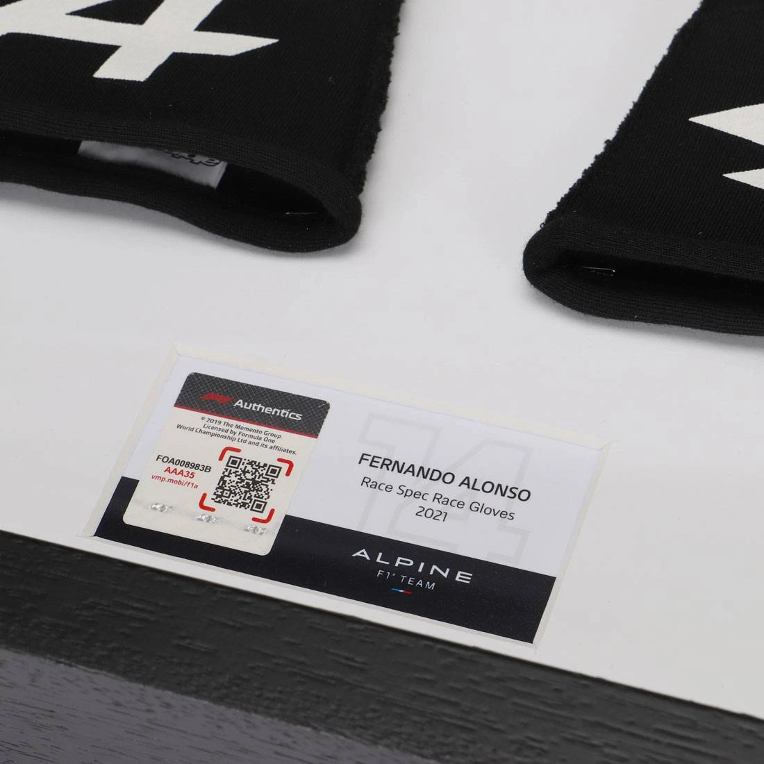 Alpine Alpine Fernando Alonso 2021 Race Spec Race Gloves 4 Alpine Alpine Fernando Alonso 2021 Race Spec Race Gloves