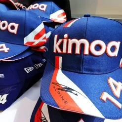 Alpine Alpine Fernando Alonso 2021 Unframed Signed Cap