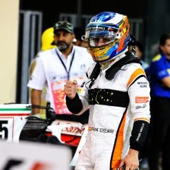 McLaren Fernando Alonso 2017 Official Replica Race Suit With Chandon Star Branding