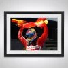 Fernando Alonso 1st Home Win With Ferrari – Spanish GP 2013 - James Moy Print
