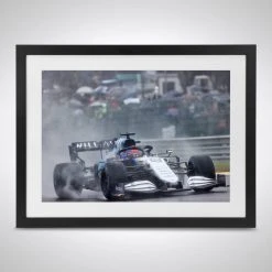 Williams Williams George Russell 2021 Belgian GP – James Moy Print