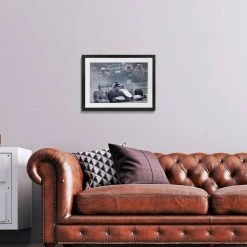 Williams Williams George Russell 2021 Belgian GP – James Moy Print