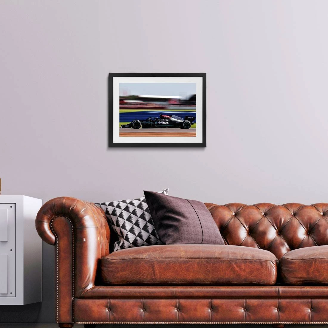 F1 Authentics Lewis Hamilton 2021 British GP Blurred – James Moy Print 2 F1 Authentics Lewis Hamilton 2021 British GP Blurred – James Moy Print