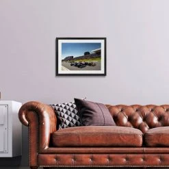 F1 Authentics Lewis Hamilton 2021 British GP Race Start – James Moy Print