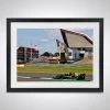 F1 Authentics Lewis Hamilton 2021 British GP Wing – James Moy Print