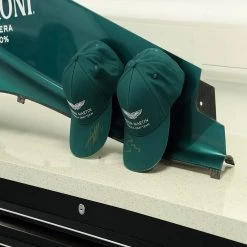 Lance Stroll Aston Martin 2021 Framed Signed Cap