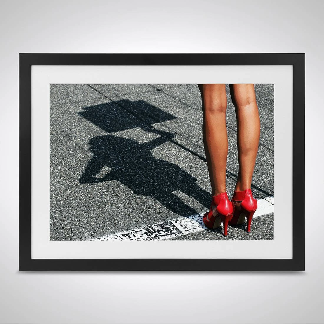 F1 Authentics Grid Girl - James Moy F1® Art Print 1 F1 Authentics Grid Girl - James Moy F1® Art Print