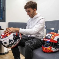 AlphaTauri AlphaTauri Pierre Gasly 2020 Signed 1:1 Italian GP Official Licensed Helmet