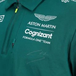 Aston Martin Aston Martin Lance Stroll 2022 Signed Polo Shirt