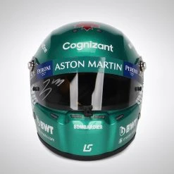 Aston Martin Lance Stroll 2021 Signed 1:2 Scale Helmet Aston Martin
