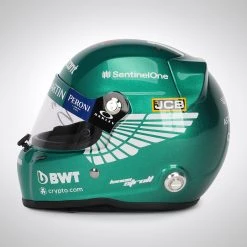 Aston Martin Lance Stroll 2021 Signed 1:2 Scale Helmet Aston Martin