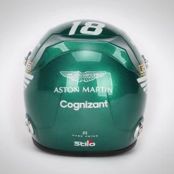 Aston Martin Lance Stroll 2021 Signed 1:2 Scale Helmet Aston Martin
