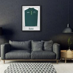 Aston Martin Aston Martin Lance Stroll 2021 Signed Polo Shirt