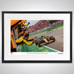 F1 Authentics Lando Norris 2022 Signed Photo – Emilia Romagna GP