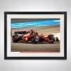Ferrari Ferrari Charles Leclerc 2022 Bahrain Grand Prix Print – James Moy