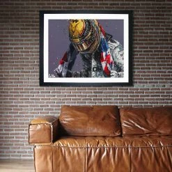 F1 Authentics Lewis Hamilton Union III Flag Paul Oz