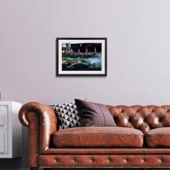 F1 Authentics Lewis Hamilton 2017 Championship Win - Mexican GP - James Moy Print