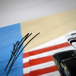 Haas Haas Kevin Magnussen 2022 Signed Photograph – Bahrain GP 7 Haas Haas Kevin Magnussen 2022 Signed Photograph – Bahrain GP