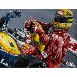 Team Archive 'Taxi For Senna' 2016 Edition - Paul Oz Ayrton Senna