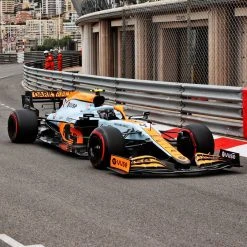 Lando Norris McLaren 2021 MCL35M 1:8 Scale Model F1 Car – Monaco GP - PRE-ORDER