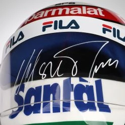 Brabham Nelson Piquet 1983 Signed 1:1 Scale Replica Helmet Driver Archive 11 Brabham Nelson Piquet 1983 Signed 1:1 Scale Replica Helmet Driver Archive